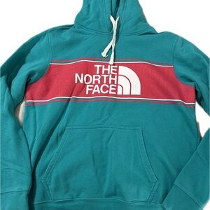 The North Face | Men's Teal Hoodie | Size M |